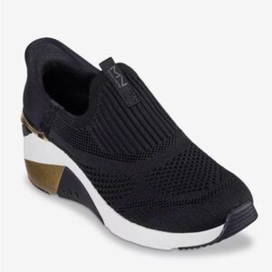 Skechers Black Slip-On Women's Shoes